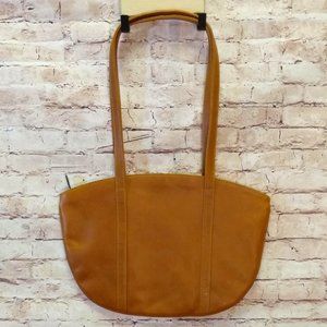 Crouch & Fitzgerald Tan Leather Tote Bag